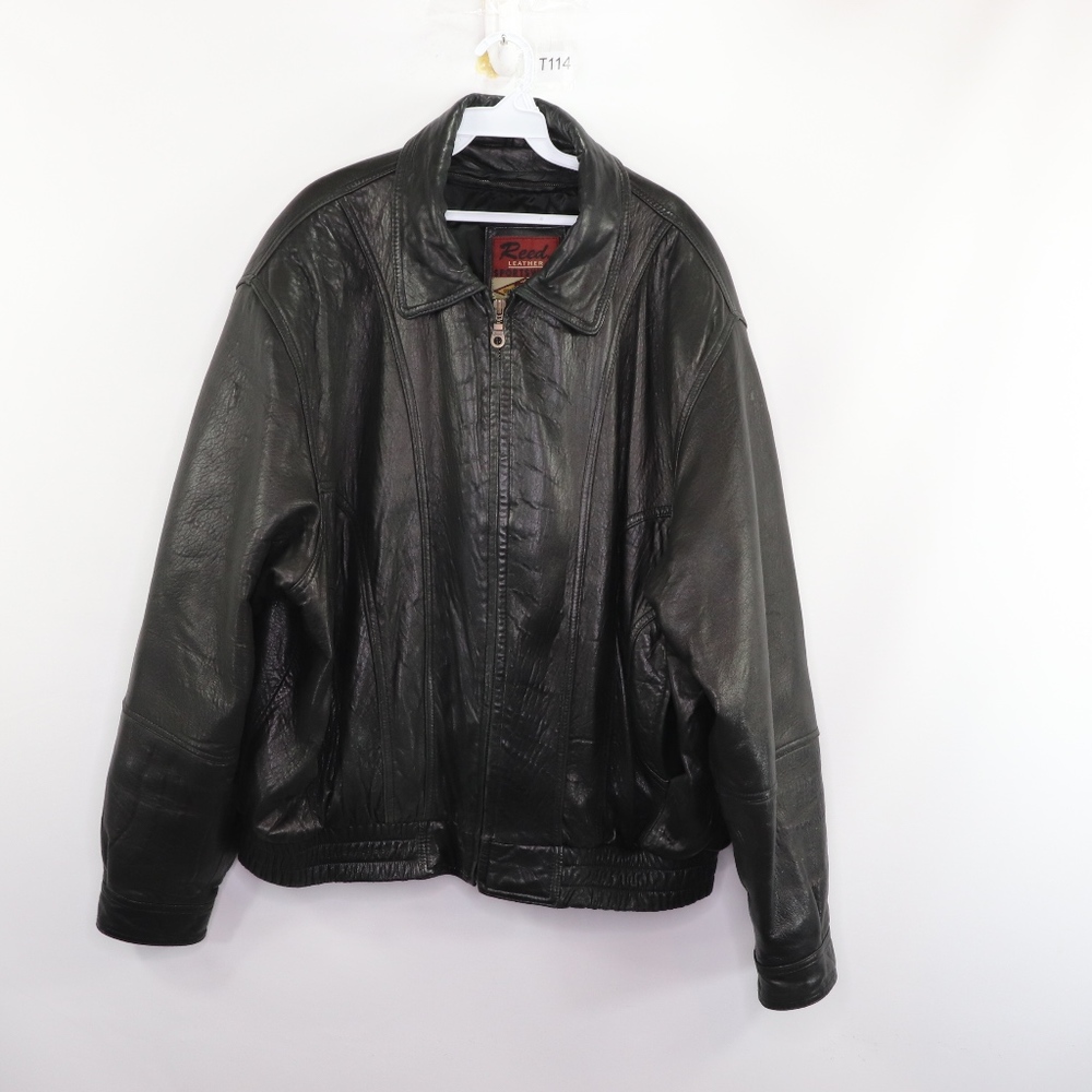 90s Reed Sportswear Mens 48 Motorcycle Jacket